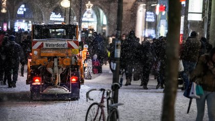 Winterdienst im Einsatz