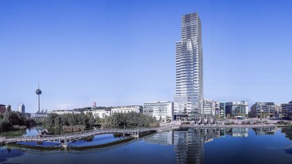 Panoramaansicht MediaPark Köln